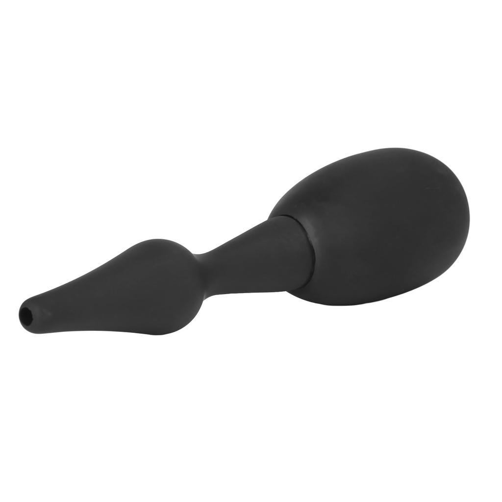 Anal Douche Soft Silicone Reusable Back Flow Prevention Anal Vaginal Cleaner for Colon Cleansing