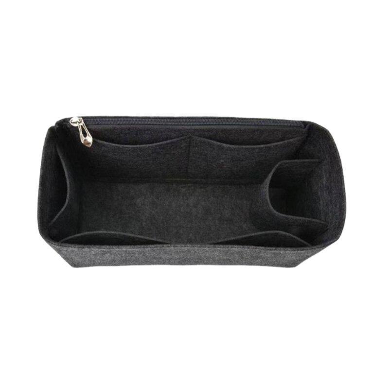 1 Stück Mutter-Tochter Taschenset Designer Handtaschen Filz Innentaschen Organizer Filz Innentasche Make-up Zubehör Filz 27x12x16cm