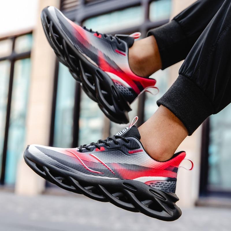 YRZL Mens Sneakers Shoes Lightweight Comfortable Running Shoes Non Slip Breathable Sneakers for Men Outdoor Sports Shoes Man