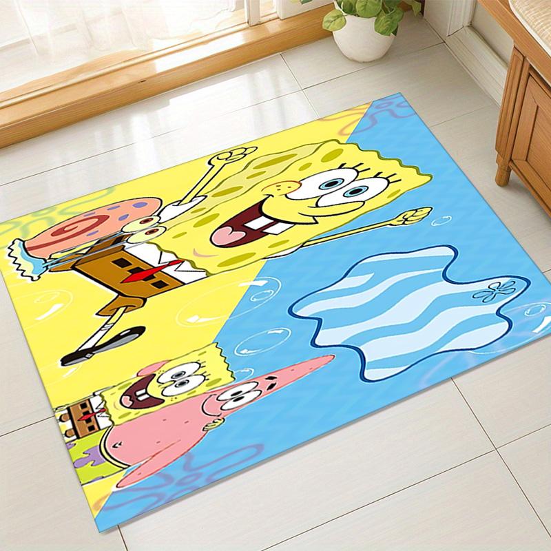 Spongebob Friends Adventure Carpet For Playroom Bedroom Living Room Sofa Home Decorkids Game Area Rug Nonslip Floor Mat