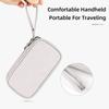 Datenkabel Aufbewahrungstasche Wasserdichte Reise-Organizer-Tasche Tragbare Tragetasche Doppellagige Aufbewahrungstasche für Kabel, Schnur, USB-Ladegerät
