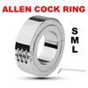Sex Toys for Men Cock Lock Ring Testis Weight Stretchers Scrotum Pendant Ball Penis Trainer Restraint Stainless Steel