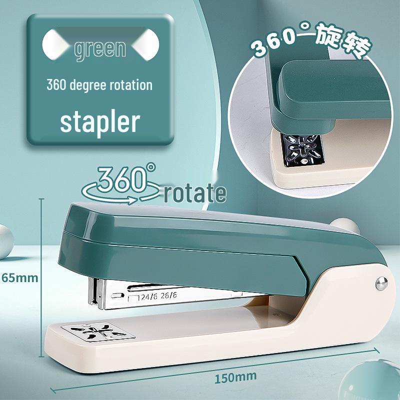 Rotatable Large Stapler - Multifunctional Thickened Design for Home & Office
