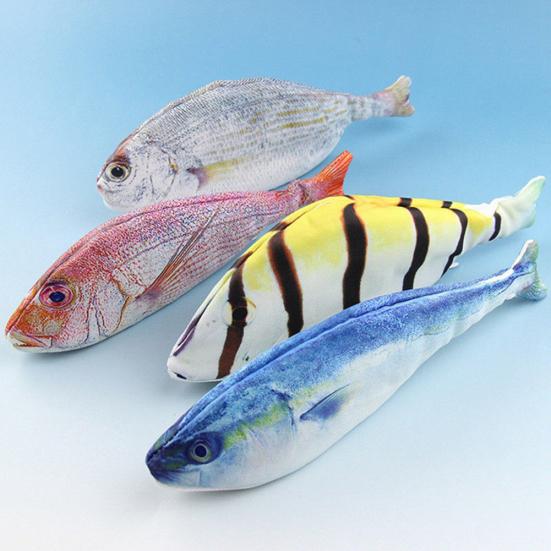 Creatieve 3D Vorm van Vis Etui Tas Schrijfwaren Schoolbenodigdheden Cosmetische Tas