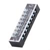   3/4/5/6/8 Position Fixed Wiring Board Double Row Strips Terminals Block Strips