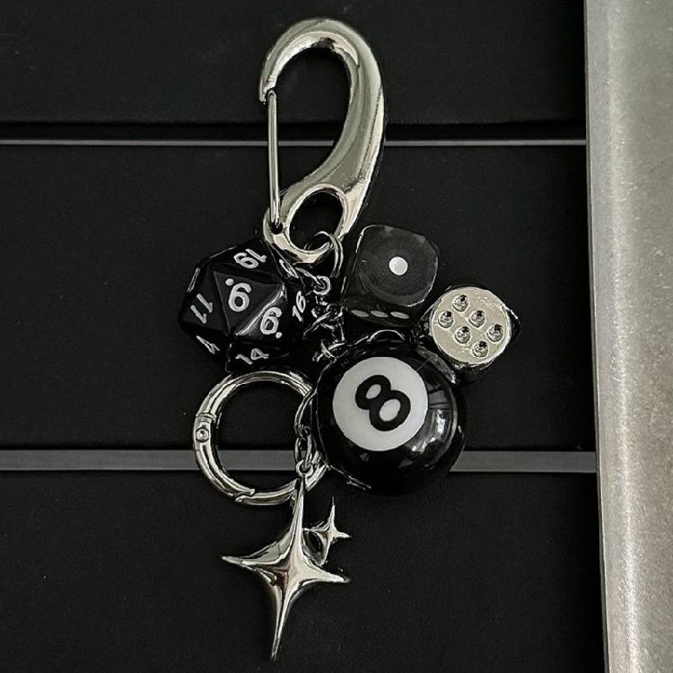 Fashionable Dices Style Phone Bag Adornment Designed For Those Who Appreciate Unique Details And Versatility