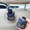 3D Katzen Cartoon Haken Auto Sitzhaken Für Kopfstütze Fahrzeug Tier Kopfstützen Haken Niedlicher Aufbewahrungshaken Für Taschen Kleiderhaken
