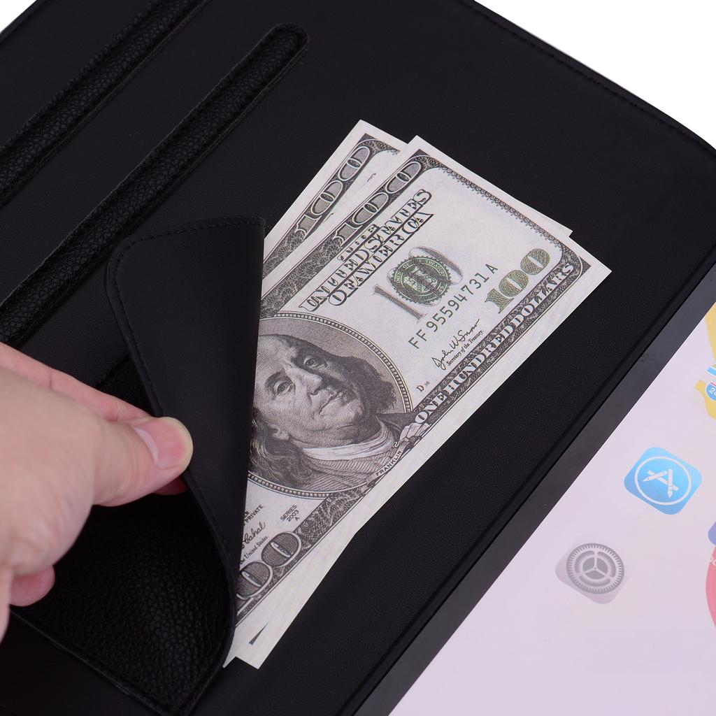 Wallet Case for iPad Air 13 (2025)/(2024)/iPad Pro 12.9 (2021/(2020) 3D Effect Cat Pattern Leather Stand Table Cover