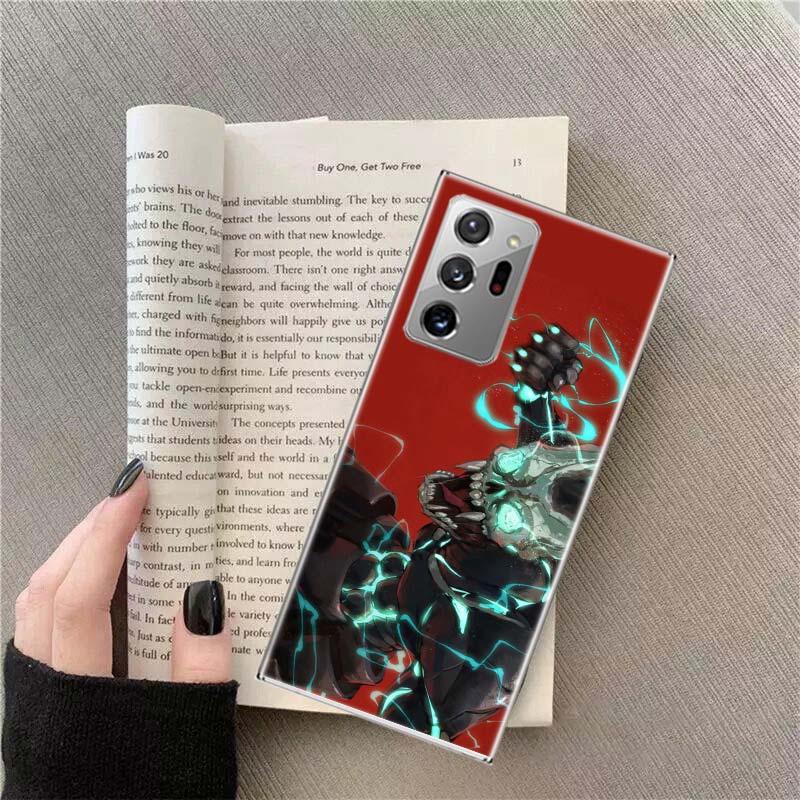 Kaiju No. 8 Anime Phone Case For Samsung Galaxy S25 Edge S24 S23 FE S22 S26 Ultra S21 S20 S10 Plus Capa Soft