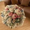 1PC Floral Pattern Umbrella-8-Rib Reinforced, Automatic Open, Lightweight & Durable, Cute Fashion Accessory for Outdoor, Beach, or Casual Use, Beach U