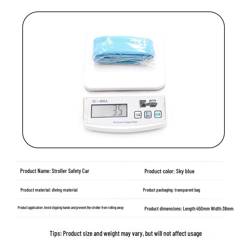 WEZHO Baby Stroller Safety Wrist Strap