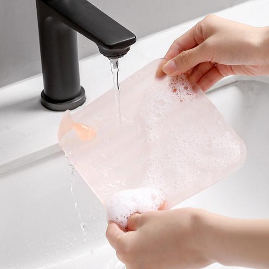 Silicone Floor Drain Cover Whale Tail Deodorizing Easy To Handle Transparent Pad Floor Drain Cover