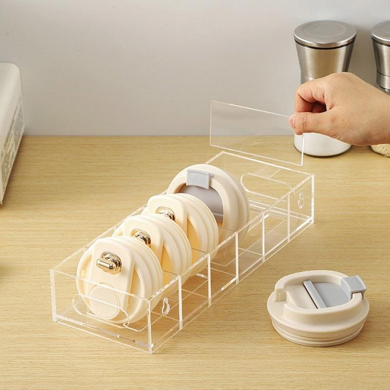 Elegant Designs Single Pack Multipurpose Acrylics Dish Portable Accessory for Serving Snacks and Fruits Daily Use Items