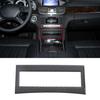 Soft Carbon Fiber Console AC Switch Cover Trim Sticker For Benz E-Class 2014-15