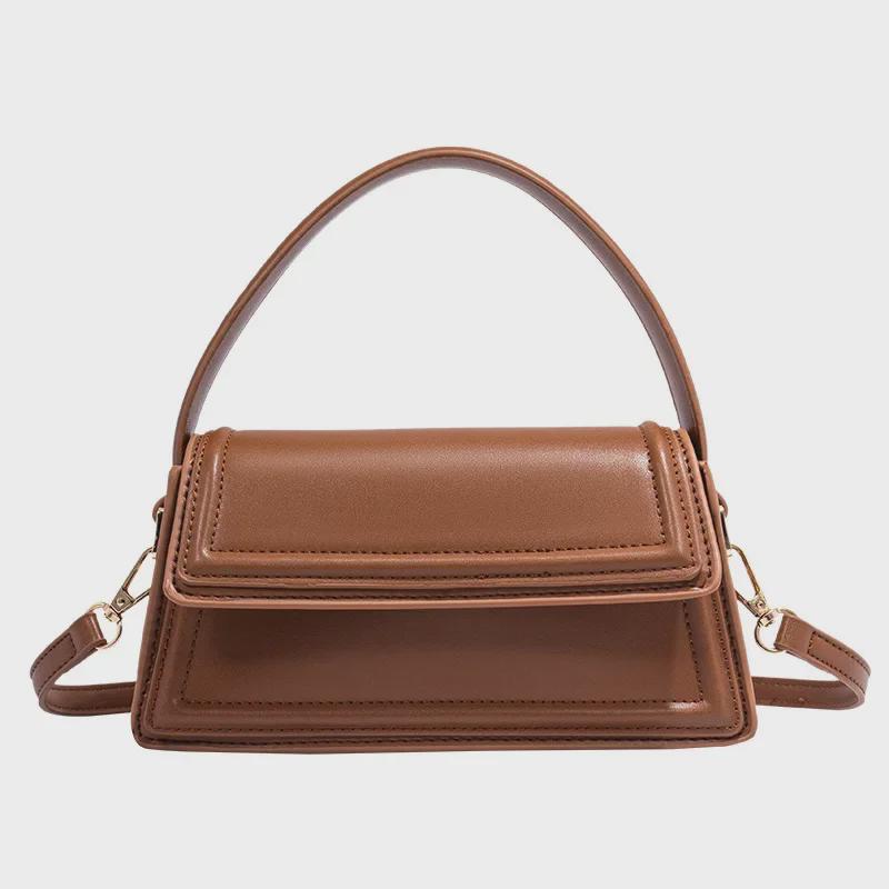 Z Women's 2024 Fashion Mini Trapezoidal Handbag: City Leisure Messenger & Shoulder Bag