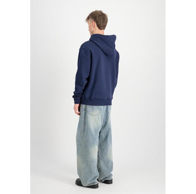 Толстовка Alpha Industries Dotted Small Logo Hoodie