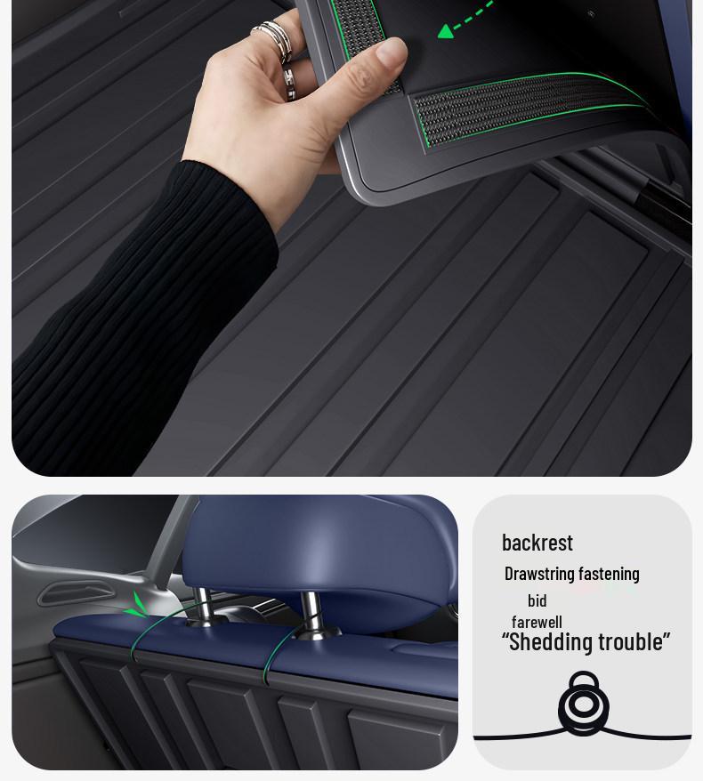 Compatible Leapmotor A10 Trunk Mat: TPE Tail Box & Foot Mats, 26 Models
