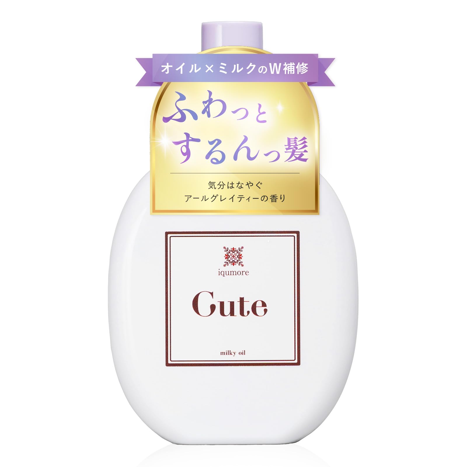 

Ikumore Cute Milky Oil, 100 мл, Молочко для волос, Несмываемый уход, Уход после ванны, Восстанавливает поврежденные волосы, Предотвращает сухость и пушистость