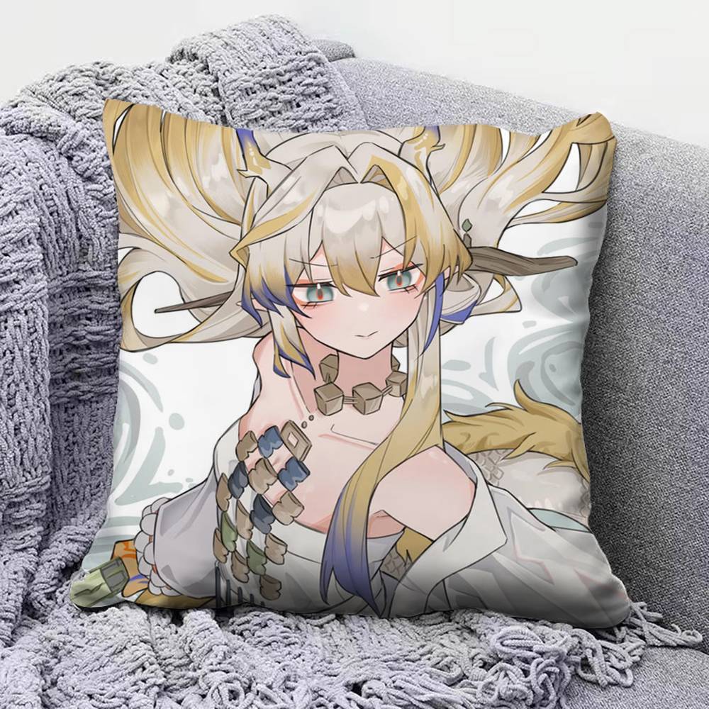 Arknights SUI SHU Home Sofa Cushion Covers and Aecorative Custom Pillow Covers