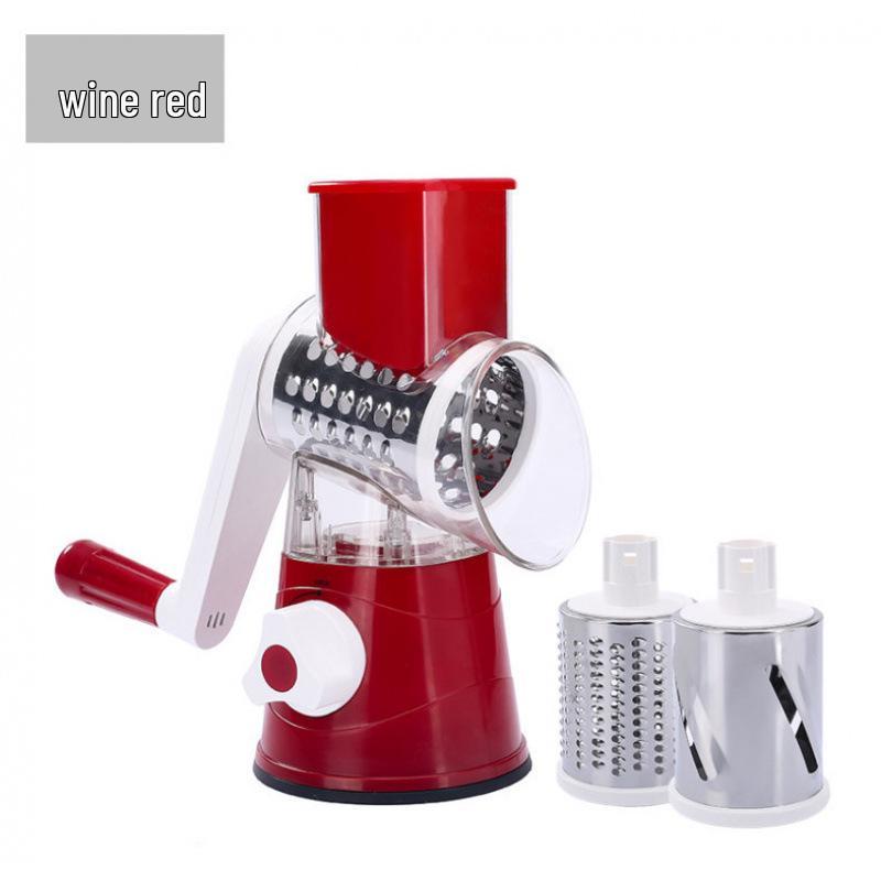 Manual Hand-Cranked Multifunctional Vegetable Cutter & Shredder