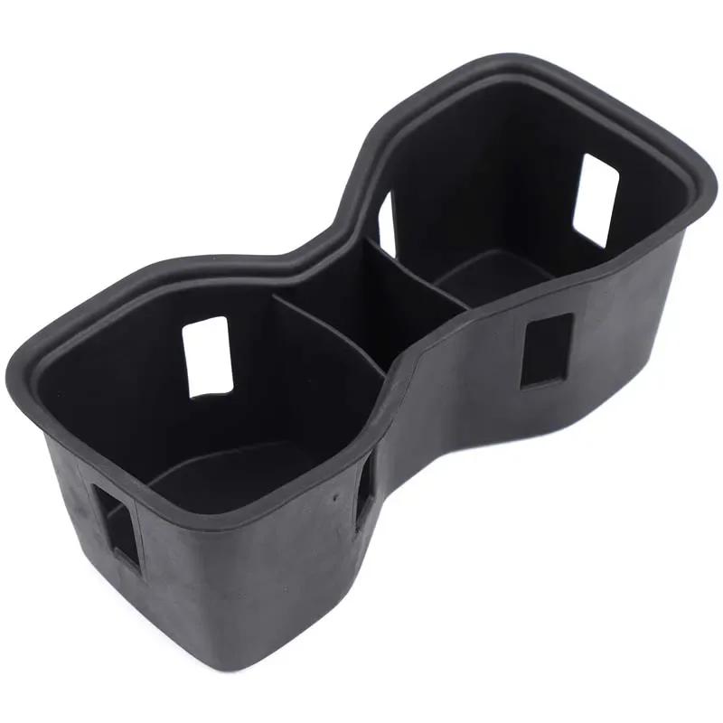 For Nissan Frontier -2025 Center Console Cup Holder ert TPE Slot Slip Drink Limiter Cover Accessories