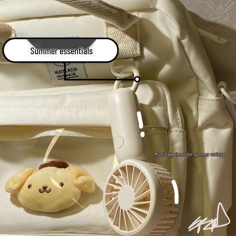 Ultra-Quiet Ins Style Mini USB Rechargeable Handheld Fan Direct from Manufacturer