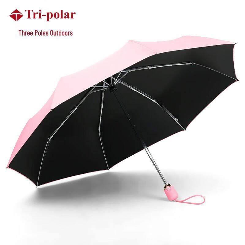 Tri-polar TP7013 Automatic Sun & Rain Folding Umbrella