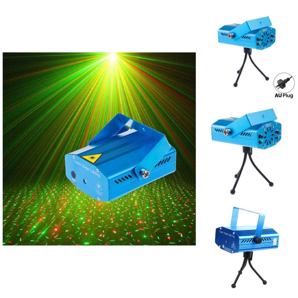 Portable Laser Stage Light With Colors For Indoor Parties And Festive Decor