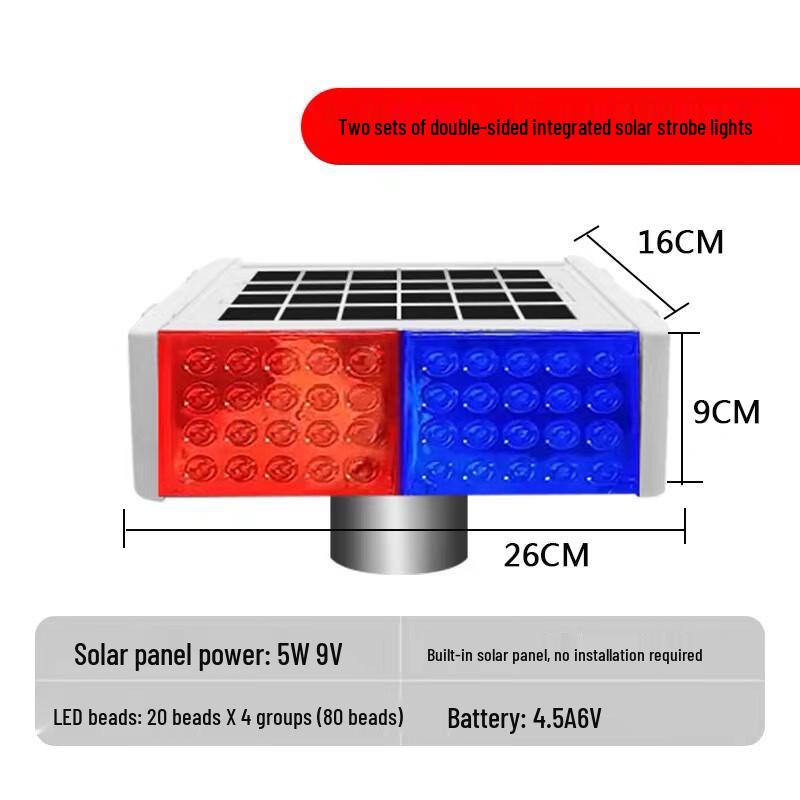 HEIXIE Solar Warning Strobe Light One Size