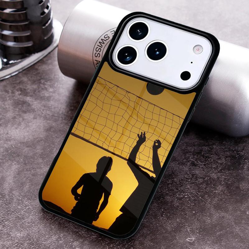 Play Volleyball Ball Phone Case for iPhone 17 16 15 Pro Max Air 14 13 12 11 Plus Shockproof Capa Cover