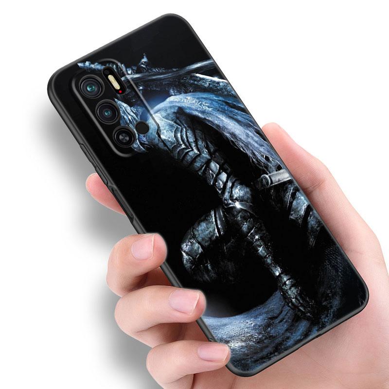 Game Dark Souls Black Silicone Phone Case For Xiaomi Redmi Note 10 11 11S 12 13 4G 8 9 11T Pro 5G Plus 8T 9S 10S 12S