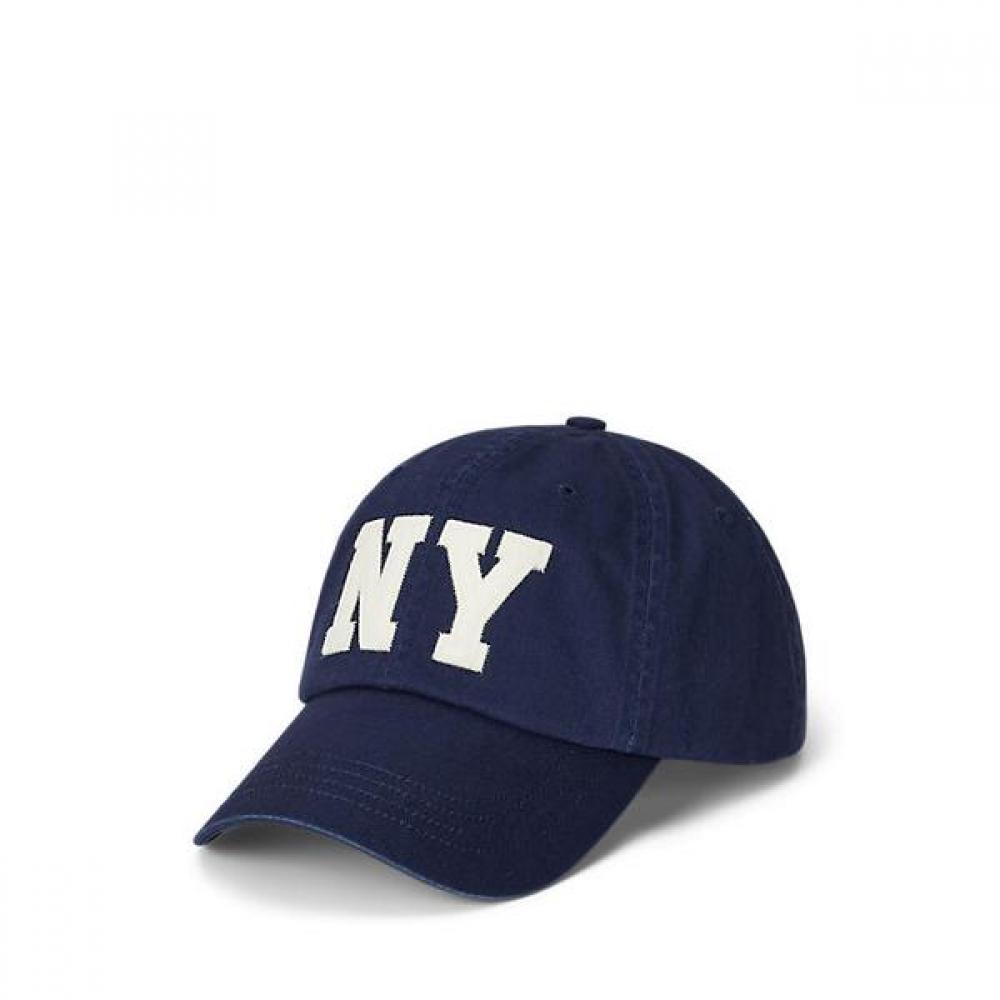 Polo Ralph Lauren Men Ny Patch Twill Ball Cap Mapohgs0j422306410 ONE