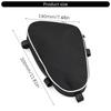 2pcs Motorcycle Frame Crash Bars Waterproof Bag for DL650 DL1000 Repair Tool Placement Bags Dustproof Tool Pouch Black
