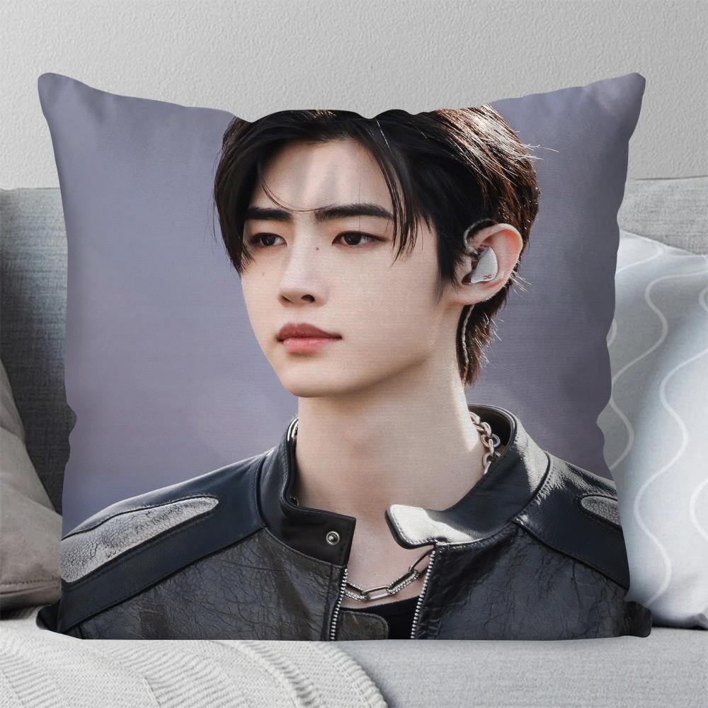 Park Sunghoon Pop Singer Pillow Case Square Pillow Bedroom Sofa Leisure Comfort Cushion Car Living Room Home Decoration 40X40