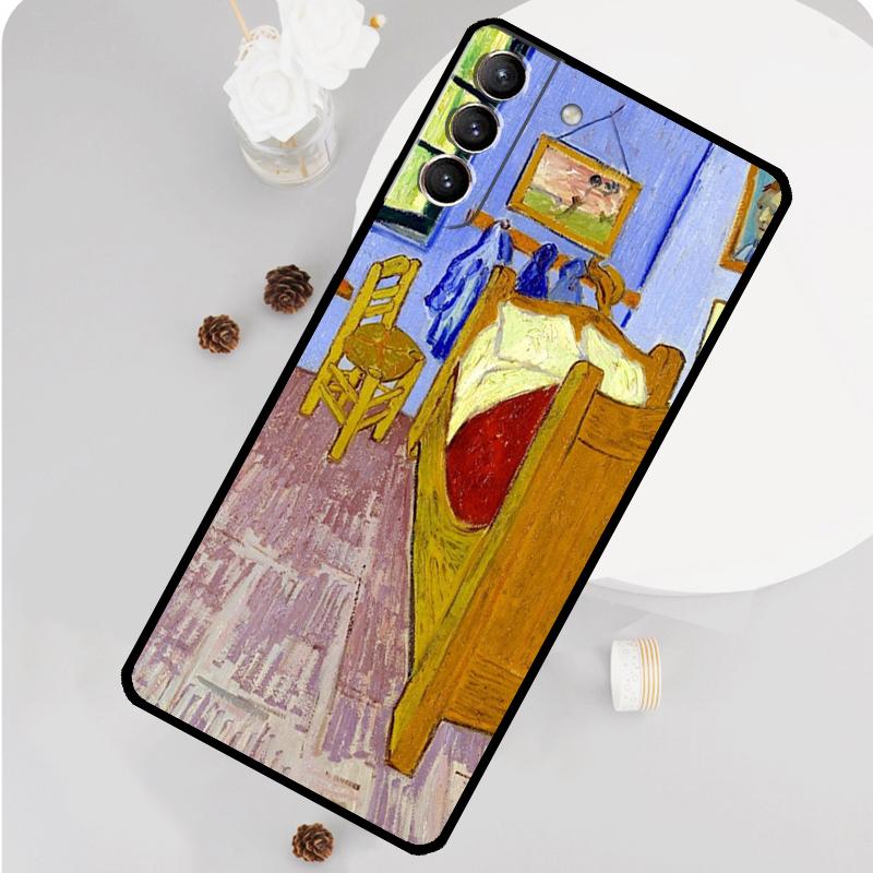 Vincent van Gogh Phone Case For Samsung Galaxy S24 S26 Ultra S20 S21 S22 S23 S25 Plus S10 S25 FE Funda Cover