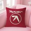 Aphex Twin Richard D James Cushion Cover Natural Linen Pillow Case DoubleSided Print Decorative Sofa Pillowcase Home Decor Gift