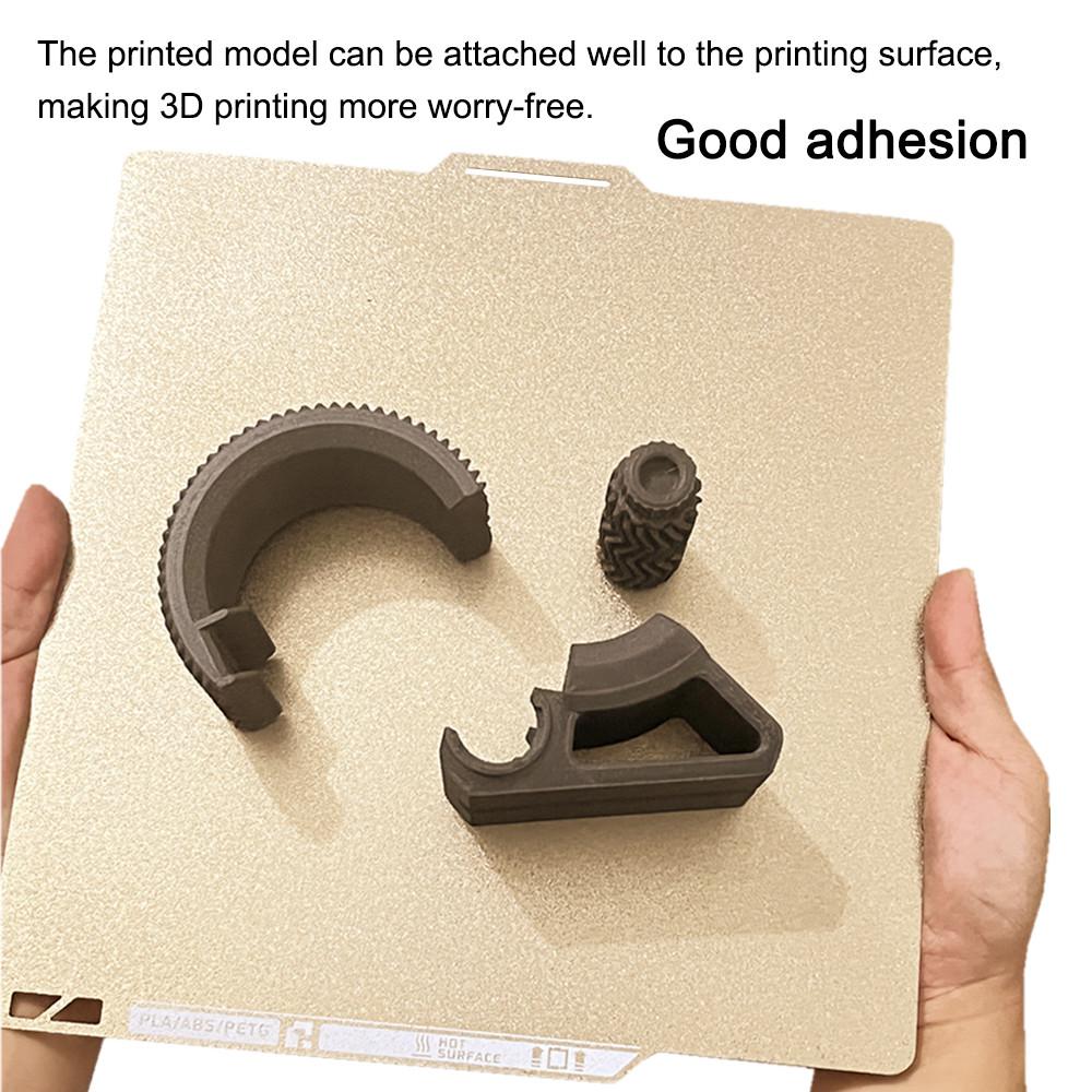 PEI Sheet For Bambu Lab P2S Build Plate 257x257mm 0.5mm Thickened Plate Double-sided Heated Bed for BambuLab P2S Accessories