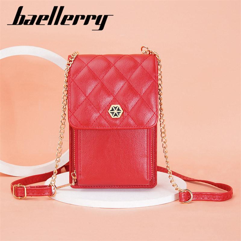 Baellerry Damskie Torby na Ramię Modny Design Torebki ze Sztucznej Skóry dla Pań Torba Listonoszka Crossbody Casualowa Portmonetka Torby na Telefon