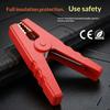 2Pcs 100A Large Crocodile Alligator Clips Insulated Clamps for Car Battery Chargers