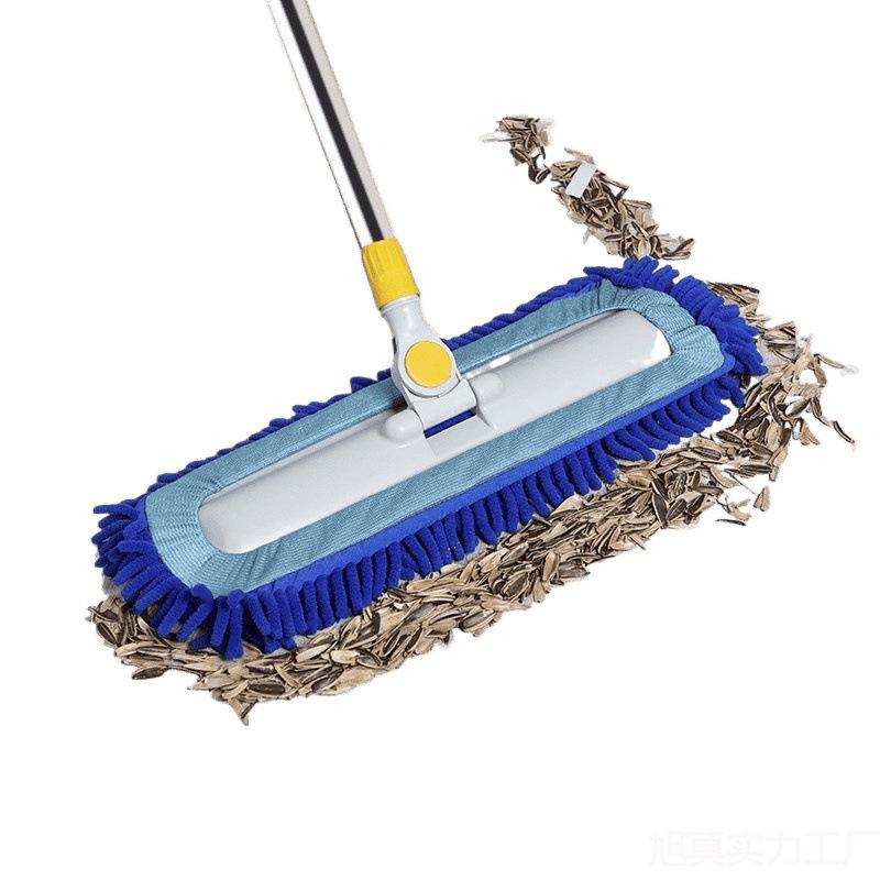 

Free Shipping Multifunctional Tablet Mop for Dry/Wet Use, Ideal for Home Cleaning with Lazy Person One-Step Water Absorption Caterpillar Head.