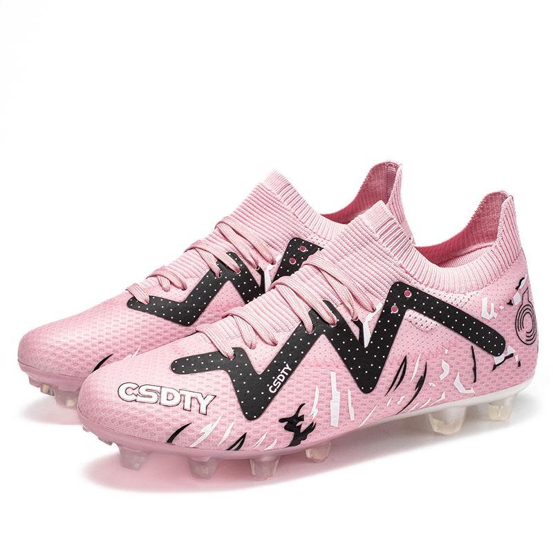 Nové Pánské Fotbalové Kopačky Tréninkové Kluci Venkovní Sport Fotbalové Boty Dospělí Dlouhé Kopačky Protiskluzové Kolíky Prodyšné Zápasové Pohodlné