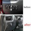 For BMW X1 E84 2010-2015 Real Carbon Fiber Function Control Button Frame Trim