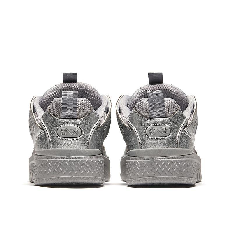 Anta Aoyou Pro Trendy Versatile Durable Low-Top Skate Shoes Men Sneakers Pigeon-Gray 912438015-2