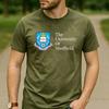 Maglietta Grafica in Cotone Retrò Vintage Logo The University Of Sheffield Unisex Manica Corta Tee per Laureati Alumni Vacanze