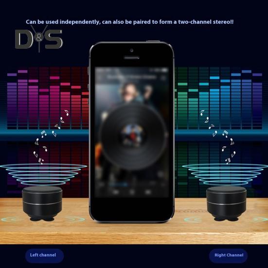 Haut-parleur à conduction osseuse Basses riches Connexion stable Étanche Portable Haut-parleur sans fil compatible Bluetooth Boîte à son