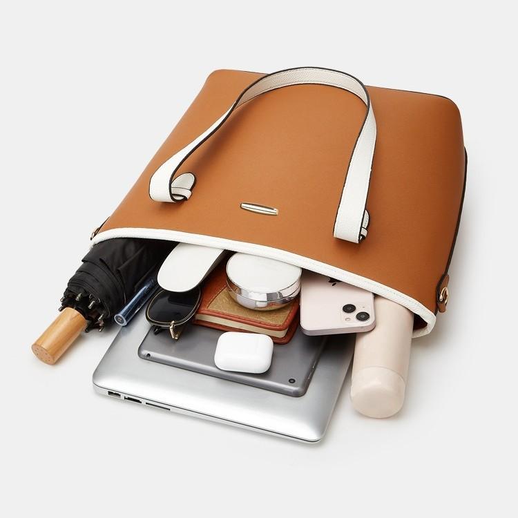 Women's Bag Retro Single Shoulder Handbag New Large Capacity Fashion Three-Piece Set Mother-Daughter Bag Multi-Pocket