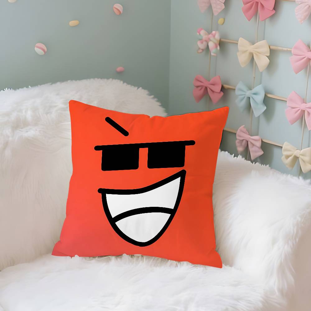 Funny AInanimate InsanityS Case Plush Fabric Soft Pillowcase Double Sided Print Cushion Cover Household Gifts