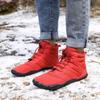 Men's and Women's Waterproof Non-Slip Outdoor Snow Boots with Thick Sole and Warm Velvet, Autumn/Winter Style