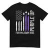 Purple Up für Militärkinder Militärkind T-Shirt