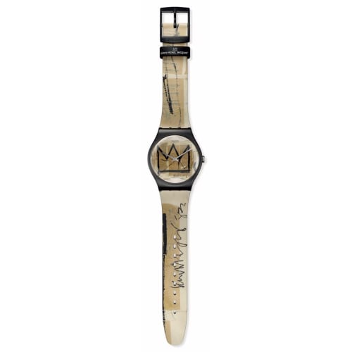 Swatch UNTITLED BY JEAN-MICHEL BASQUIAT NEW GENT SUOZ355 Watch